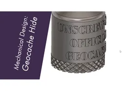 Geocache Screw Container