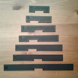 Gloomhaven Map Tile Borders - Female Edge Pieces