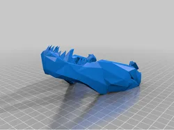 Low Poly T Rex Skull (and G Code)