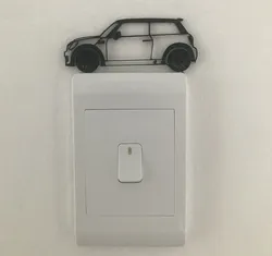 R56 Mini Cooper S Silhouette Wall Art