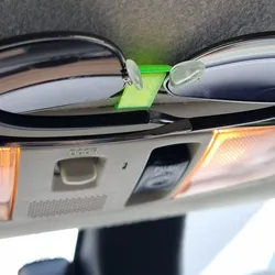 Ultra-Minimal Sunglass Car Headliner Clip