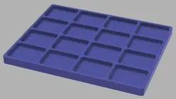 250mm x 200mm x 10mm (WxDxH) Parts Tray