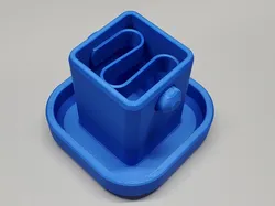 Blank Hitch Cover with Compliant Spring Lock Mechanism