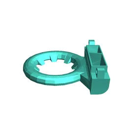 Gratis 3D Printer Parts STL indir - ender 3 vent ring - Escher the Owl