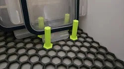 Hexagon Stick for Honeycomb Wall