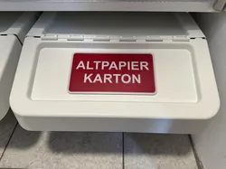 IKEA Sortera Recycling Sign Paper