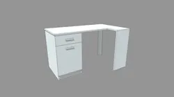 L shape desk