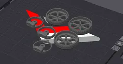 QIDI-TECH X-Max/X-Plus Ratchet Dials - V2