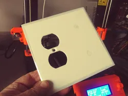 Receptacle Cover Plate