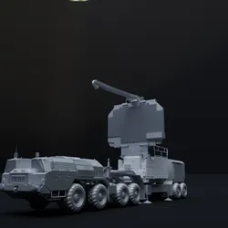 Russian 91N6E Surveilence Radar for S400 Battalion