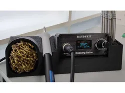 T12 Stand Solder Station with and without Tip Cleaner
