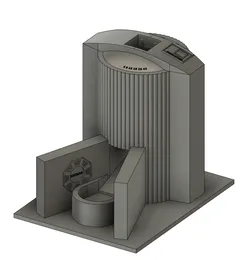 The Hatch Dice Tower - LOST TV show themed Dice Tower