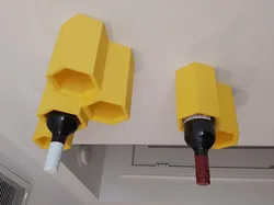 Wine Rack: Honeycomb / Hexagonal Modular System (Wall Mounted)