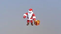 3d model Santa Dance