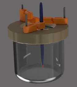 Artist's Brush Cleaning Jar