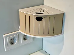 Corner Shelf Food Storage Box