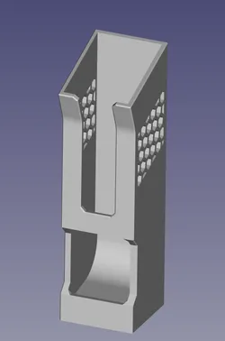 Custom Nespresso Capsule Dispenser MOD - wider/slanted top entry section