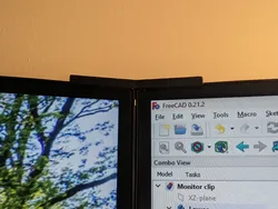 Dual monitor coupler for 27-inch Dell monitors