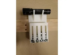 French Cleat - Surefire Flashlight and Battery Holder