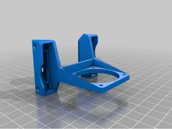 Minimalistic twin fan for BLV MGN Cube and Volcano Hotend
