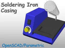 Soldering Station Case - OpenSCAD/Parametric
