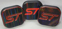 ST Logo Hitch Cover with Spring Latch