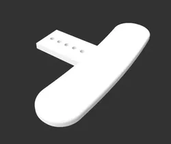 مجاني Board Games & Card Games STL تنزيل - paddle+ spacer für logitech shifter - Lo Str