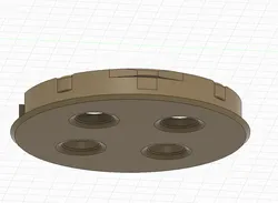 4 leds cap