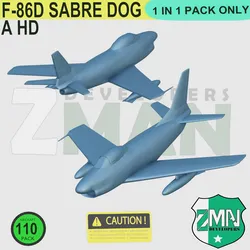 Drones & Aircraft STL Download - F-86D SABRE DOG V3by Z-MAN DEVELOPERS