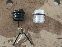 Fuel cap chain saw