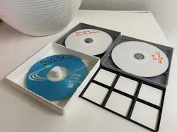 Gridfinity CD / DVD bins