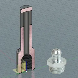 LM8UU grease helper M8x1