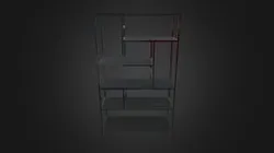 modern shelf