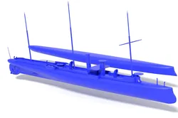 Other STL Download - Torpedo gunboat Dragonne 1885 - French Navyby arti4077