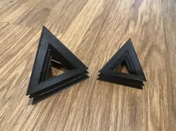 Painters pyramid, or stringing test. Size large and small.