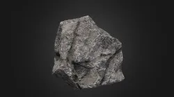 Rock Boulder 2 (game ready asset)