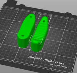 Slab Default Stock Flat Buttplate