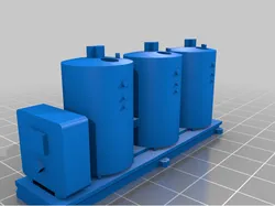 Transformer Flat Car Load HO Scale