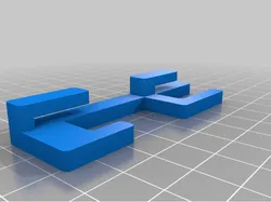 UniTak3D Rail X-axis Conversion Belt Fix with added LED Bar