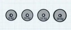Weight Discs (20Kg/15Kg/10Kg/5kg)