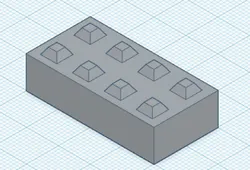 2x4 Mini Brick