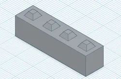 4x1 Mini Brick