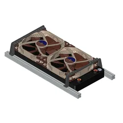 BeamCase - simple radiator bracket