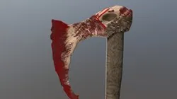 Bird Skull Wooden Axe