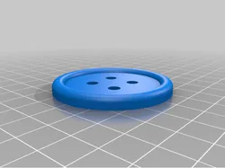 Button, sew on. 50mm diameter, easy to resize