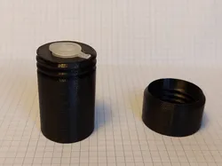 Can for centrifugal test glass