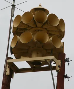 cone for air raid sirens