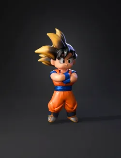 Create an epic Roblox pet inspired by Goku from Dragon Ball The pet s