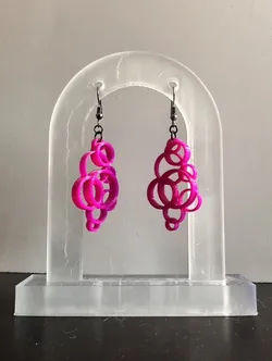 Earrings - circle mayhem