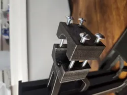 Heat set press iron mounting bracket